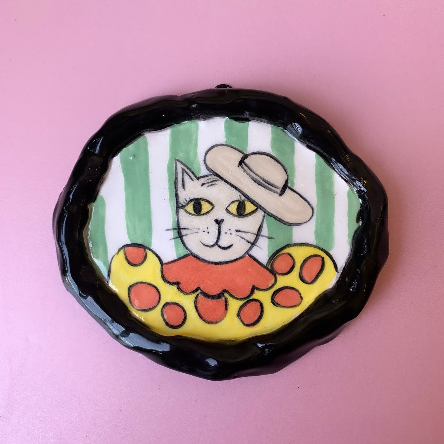 Cuadro señora puntos