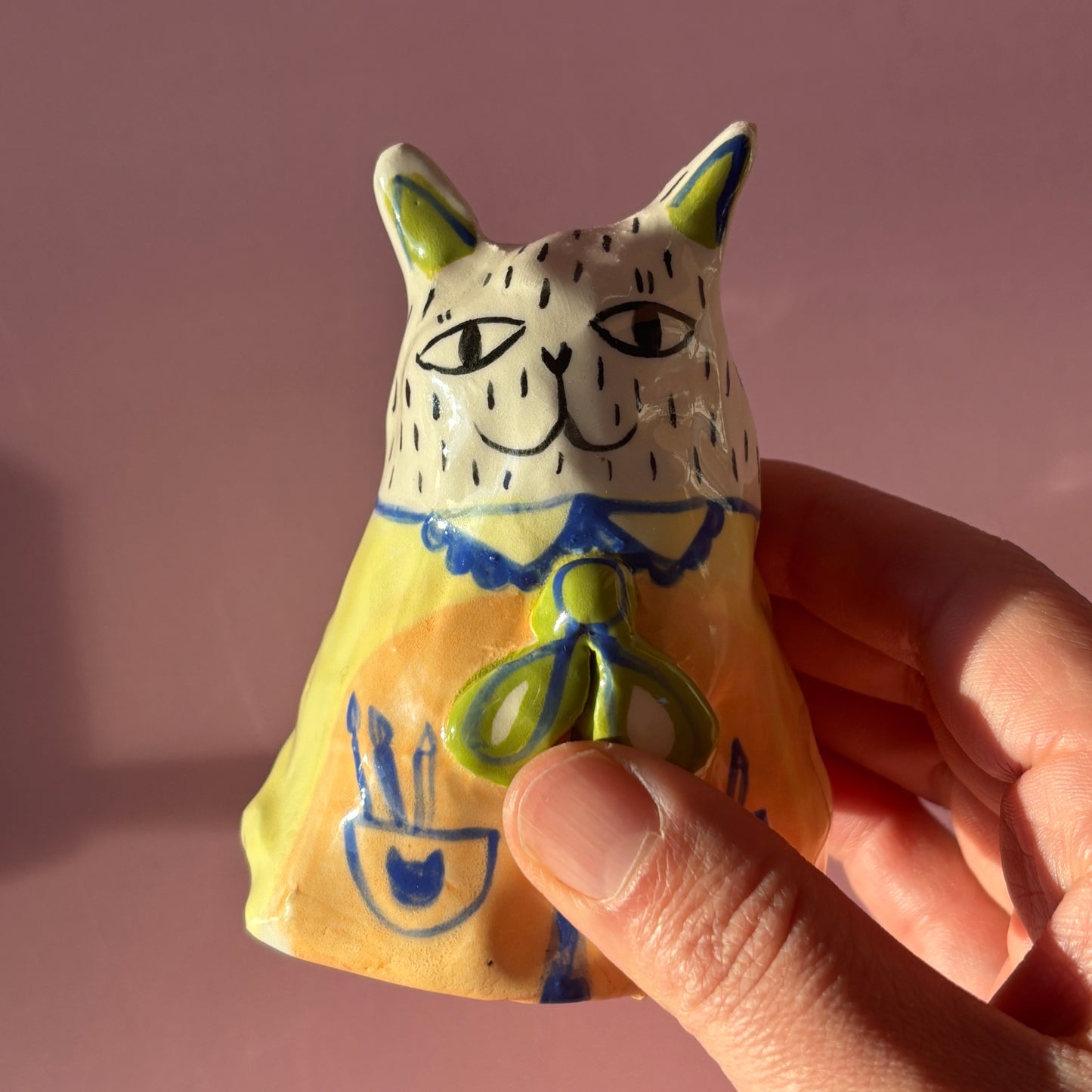 Gato pintor