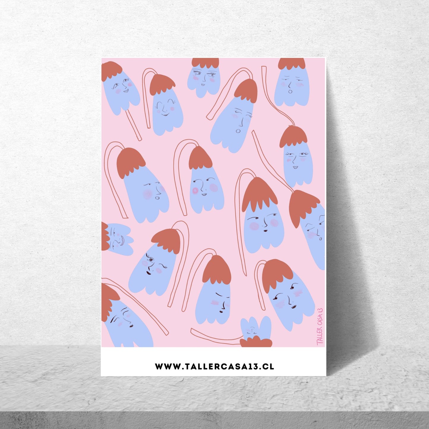 Prints Campanitas rosa