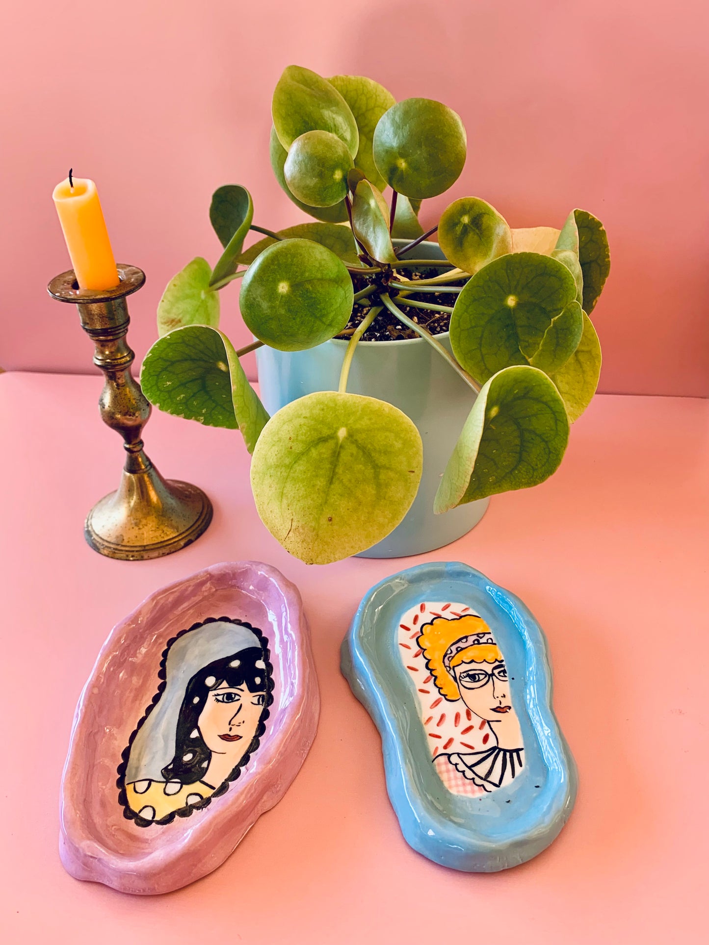 Platito Joyero Celeste